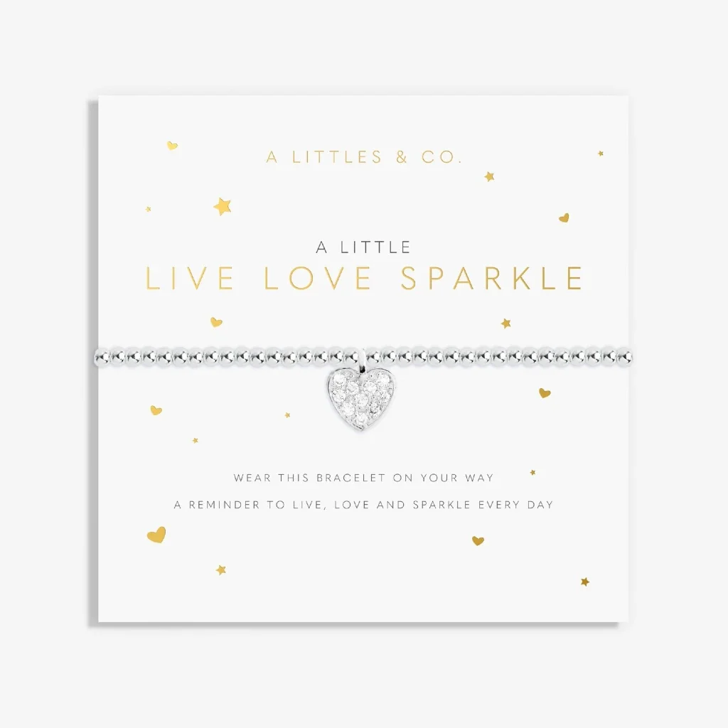 A Little & Co : A Little Live Love Sparkle Bracelet