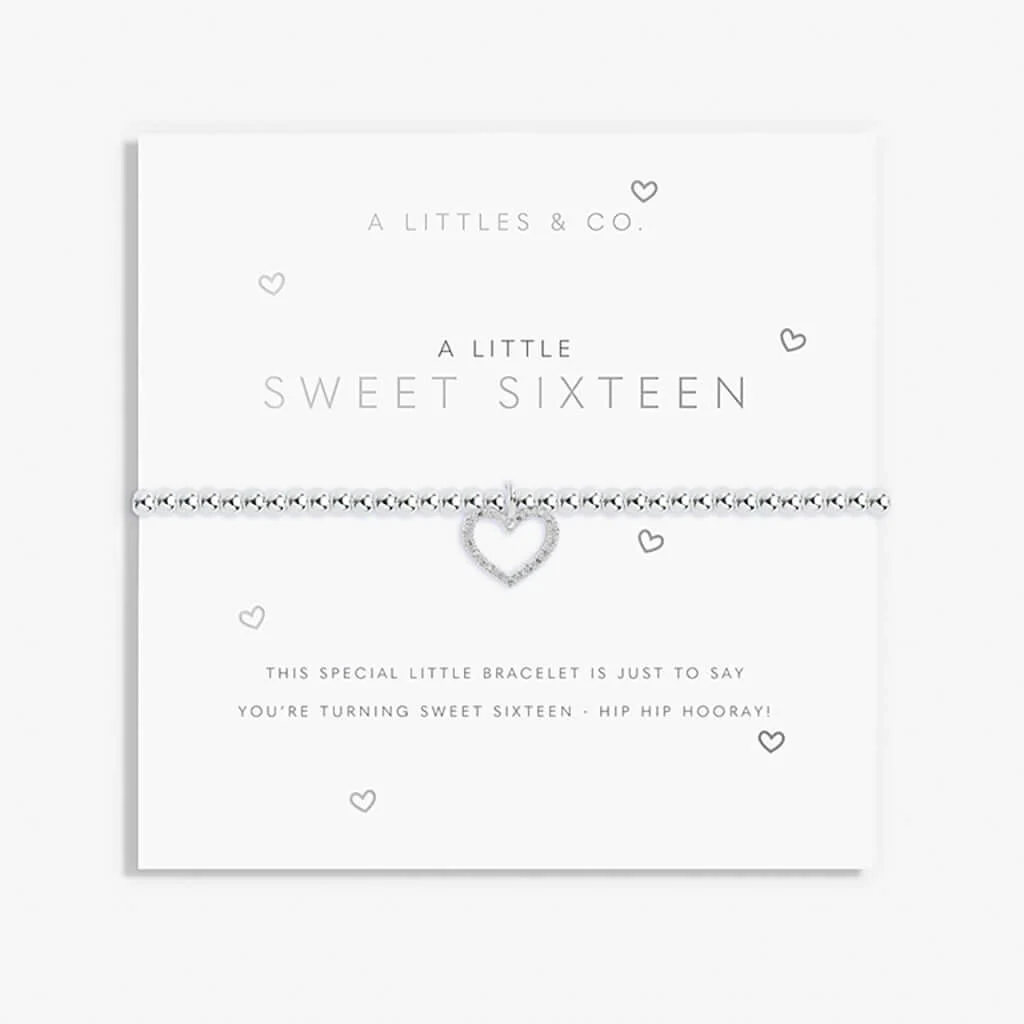 A Littles & Co : A Little 'Sweet Sixteen' Heart Bracelet