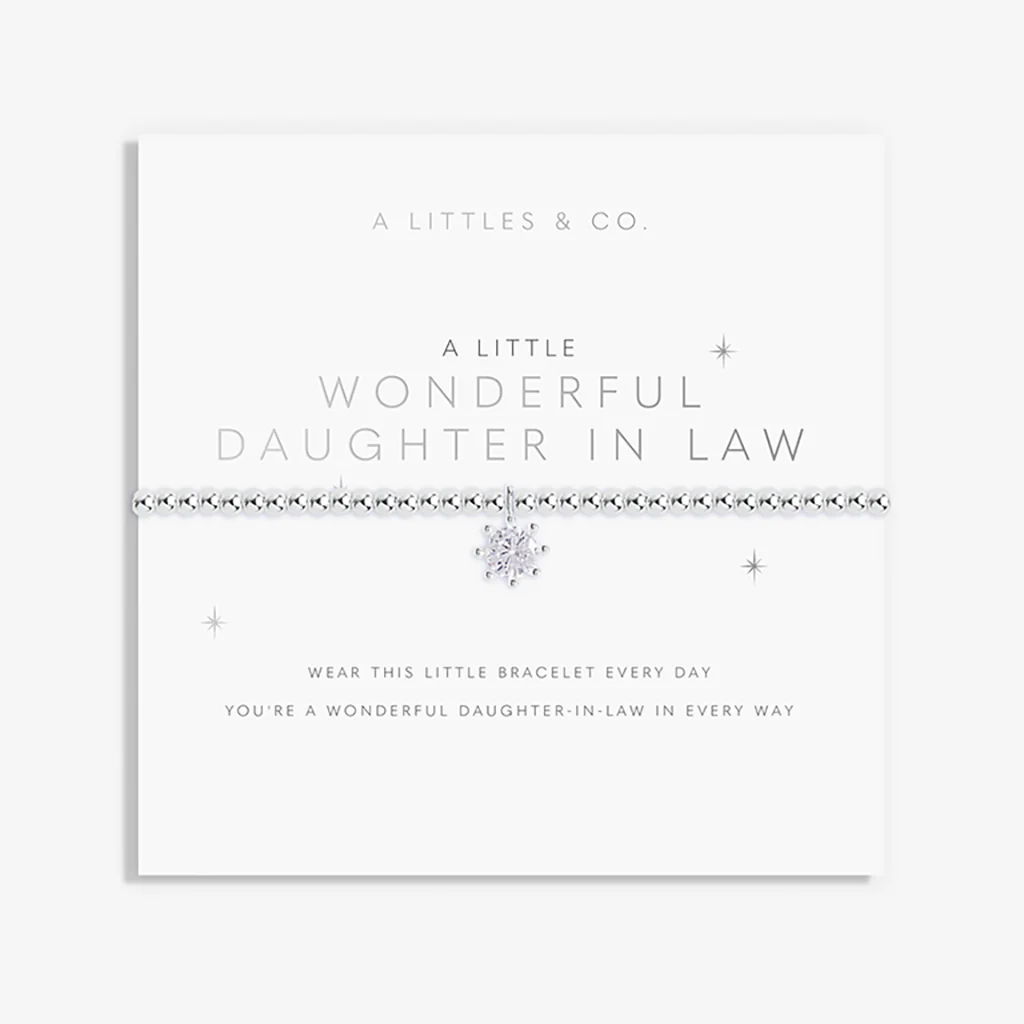 A Littles & Co : A Little 'Wonderful Daughter in Law' Bracelet