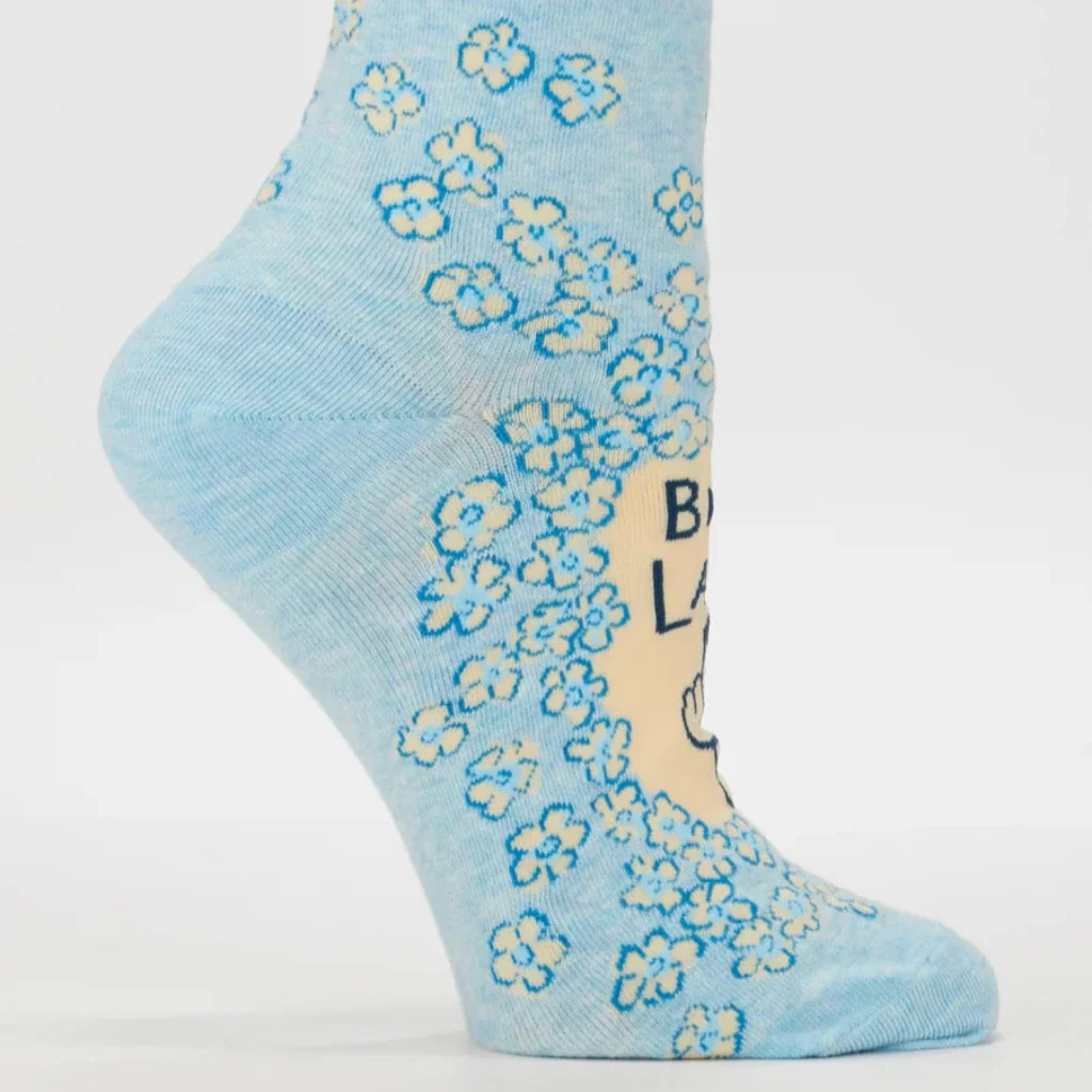 Blue Q : Bird Lady Ankle Socks - Image 2