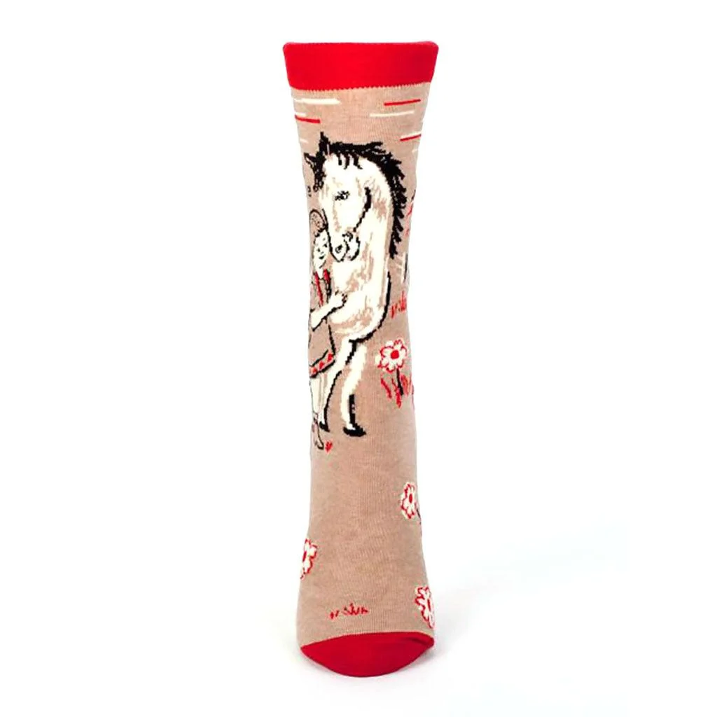 Blue Q : Women's Socks - "I Hate Everyone Too" - Image 2