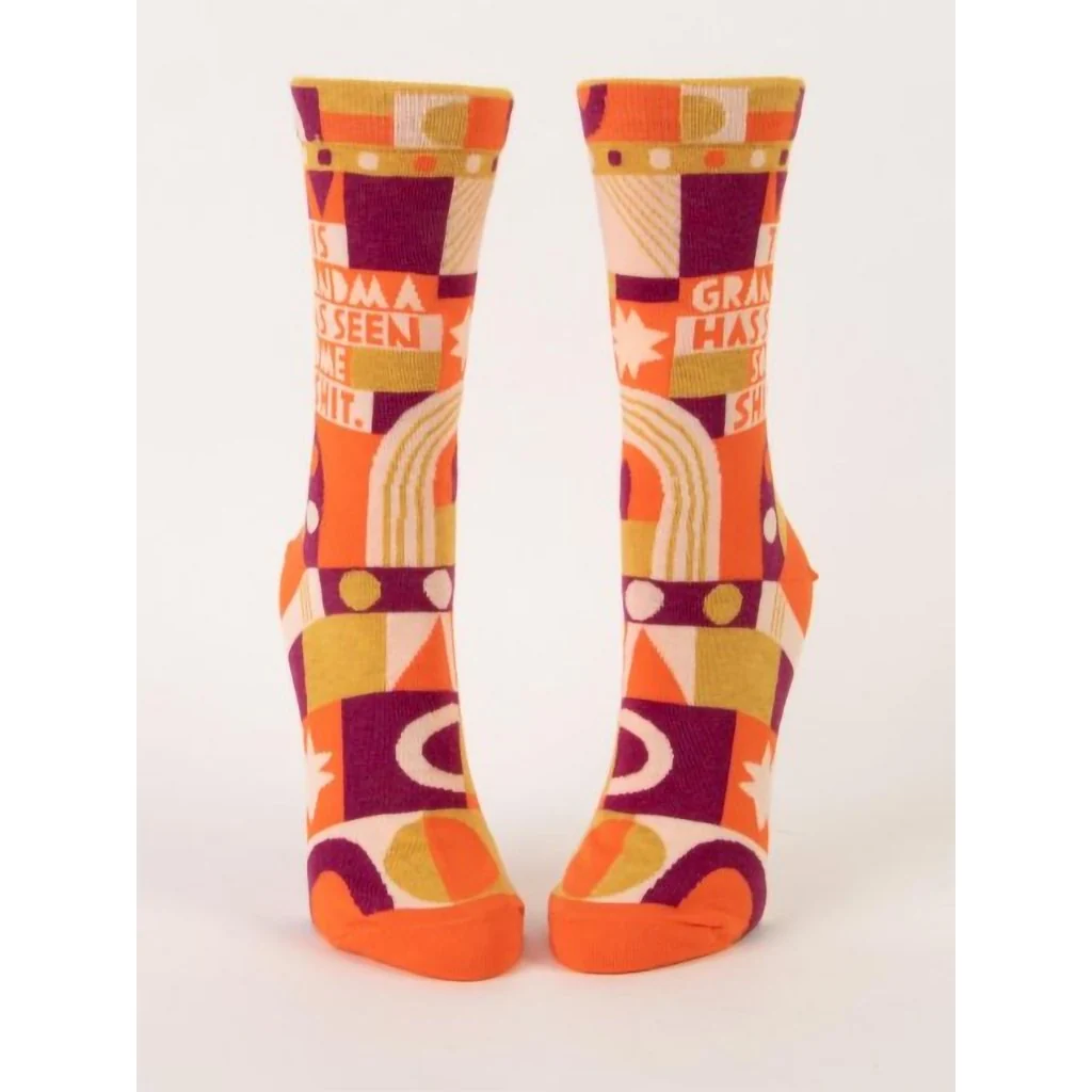 Blue Q : Women's Socks - This Grandma Has Seen Some Shit - Image 2