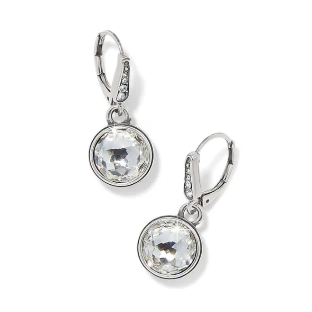 Brighton : Meridian Aurora Leverback Silver Earrings