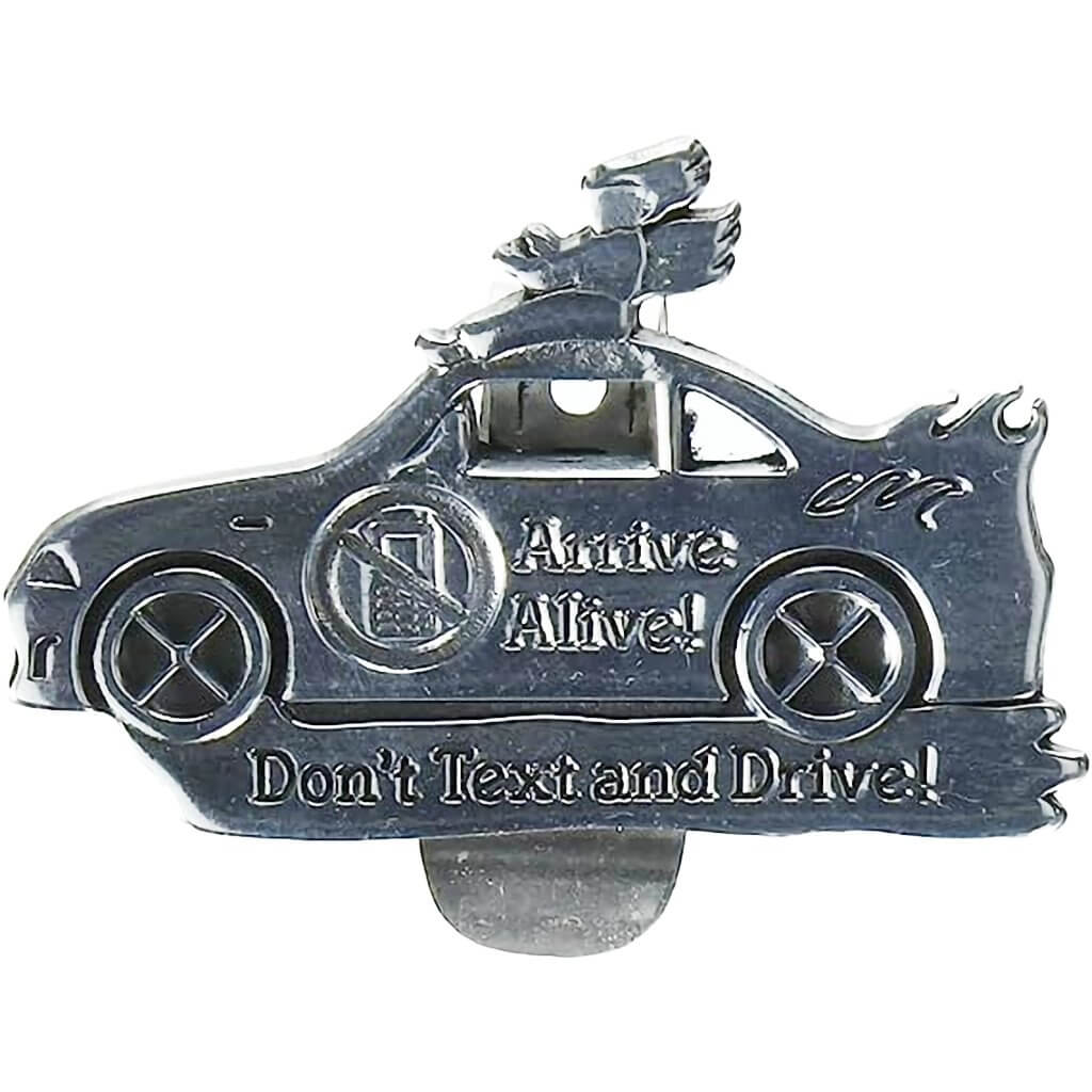 Cathedral Art : Auto Visor Clip, Arrive Alive