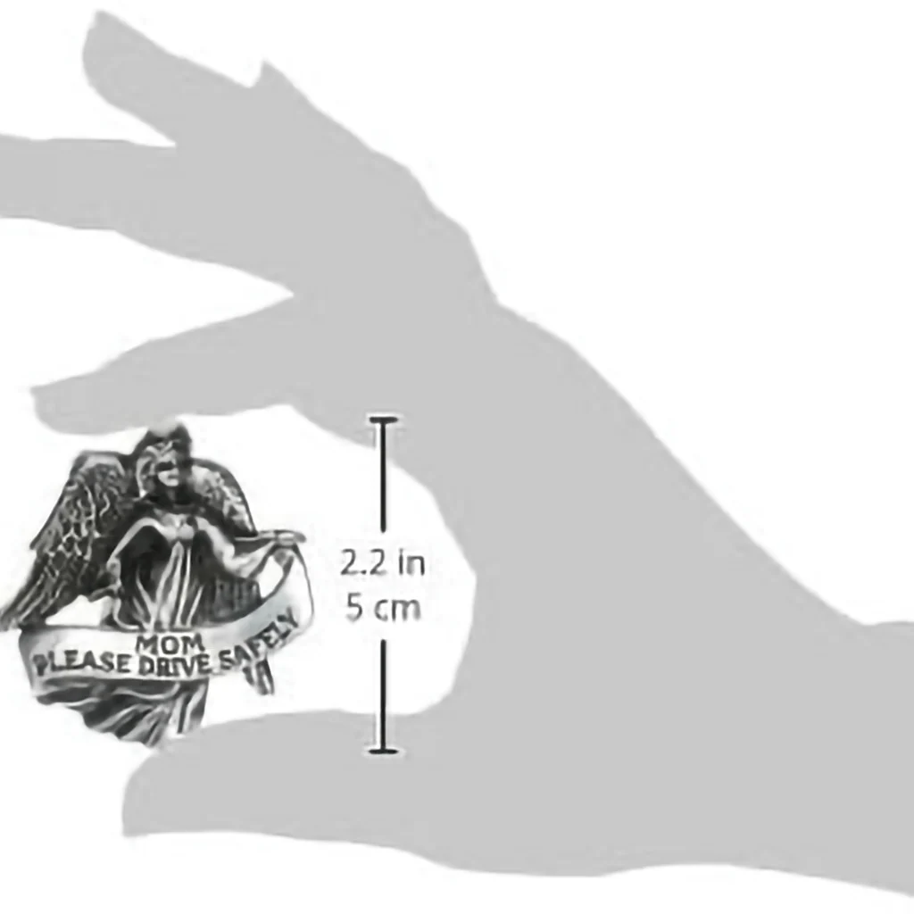 Cathedral Art : Mom Please Drive Safely" Visor Clip - Image 3