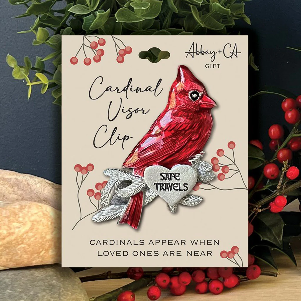 Cathedral Art : Visor Clip – Cardinal (Carded)