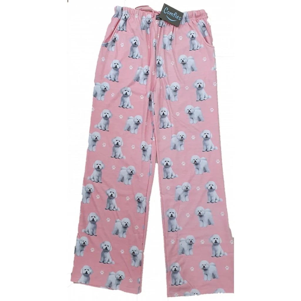 Comfies : Pajama Bottoms - Bichon Frise - Image 3