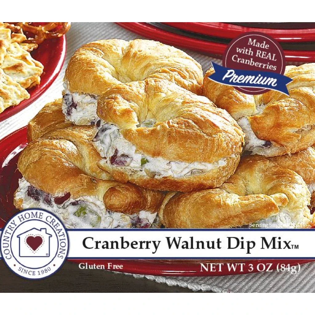 Country Home Creations : Cranberry Walnut Dip Mix