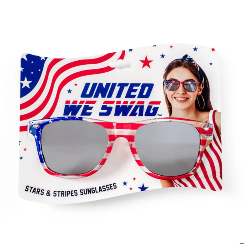 DM Merchandising : Patriot Pride Mirrored Sunglasses