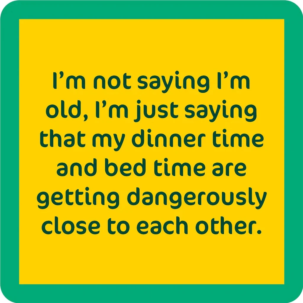 Drinks on Me : Dinner Time Coaster