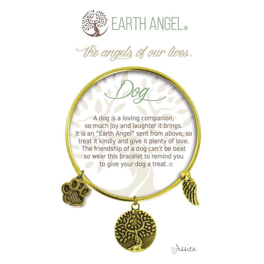 Earth Angel : Dog Bracelet in Brass