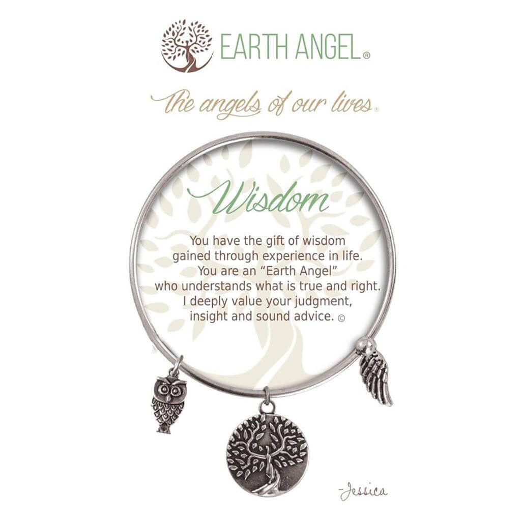 Earth Angel : Wisdom Bracelet in Silver
