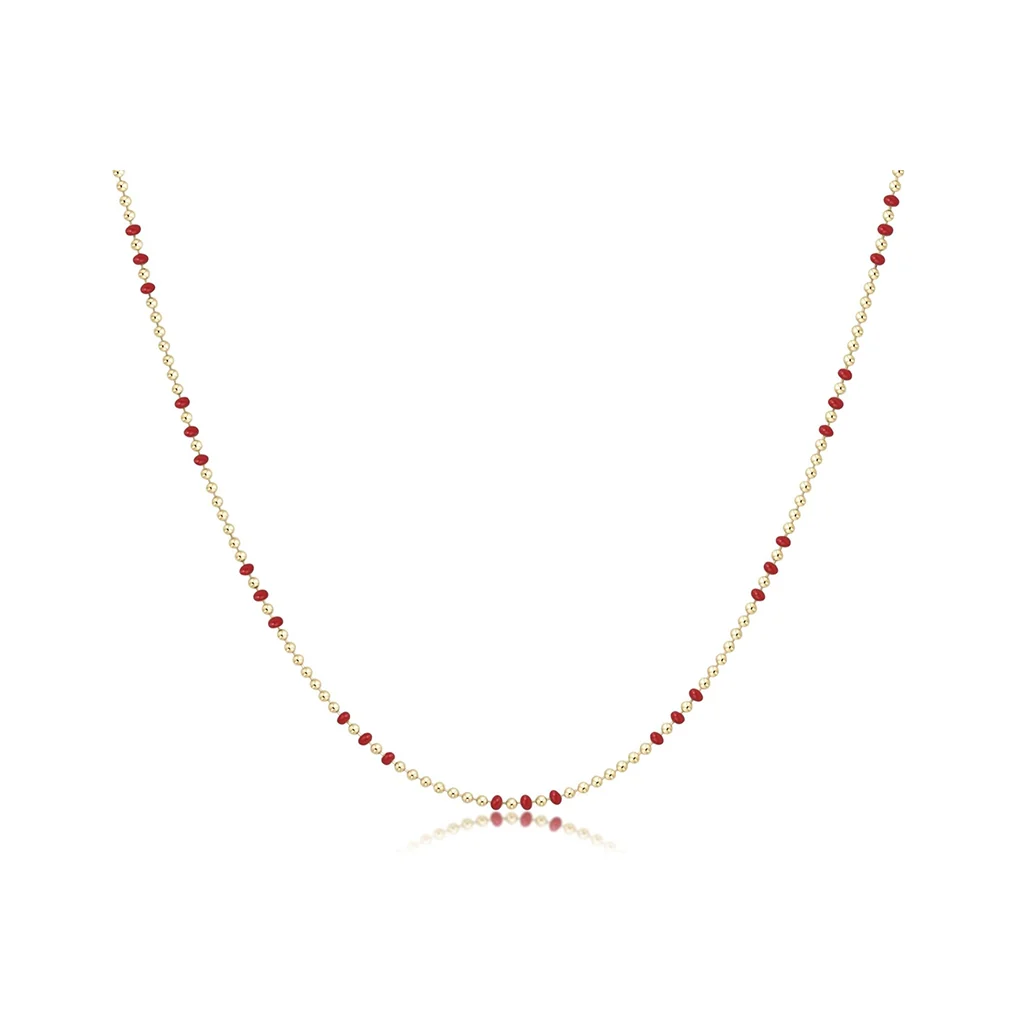 enewton design : 15″ Choker Hope Joy - Red