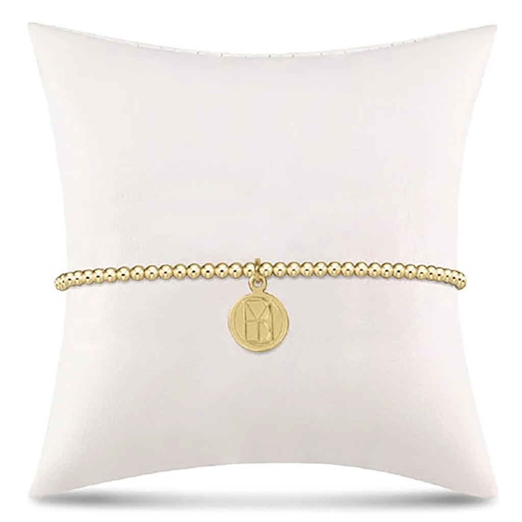 enewton design : Classic Gold Bead Bracelet 6.25"- Small Disc
