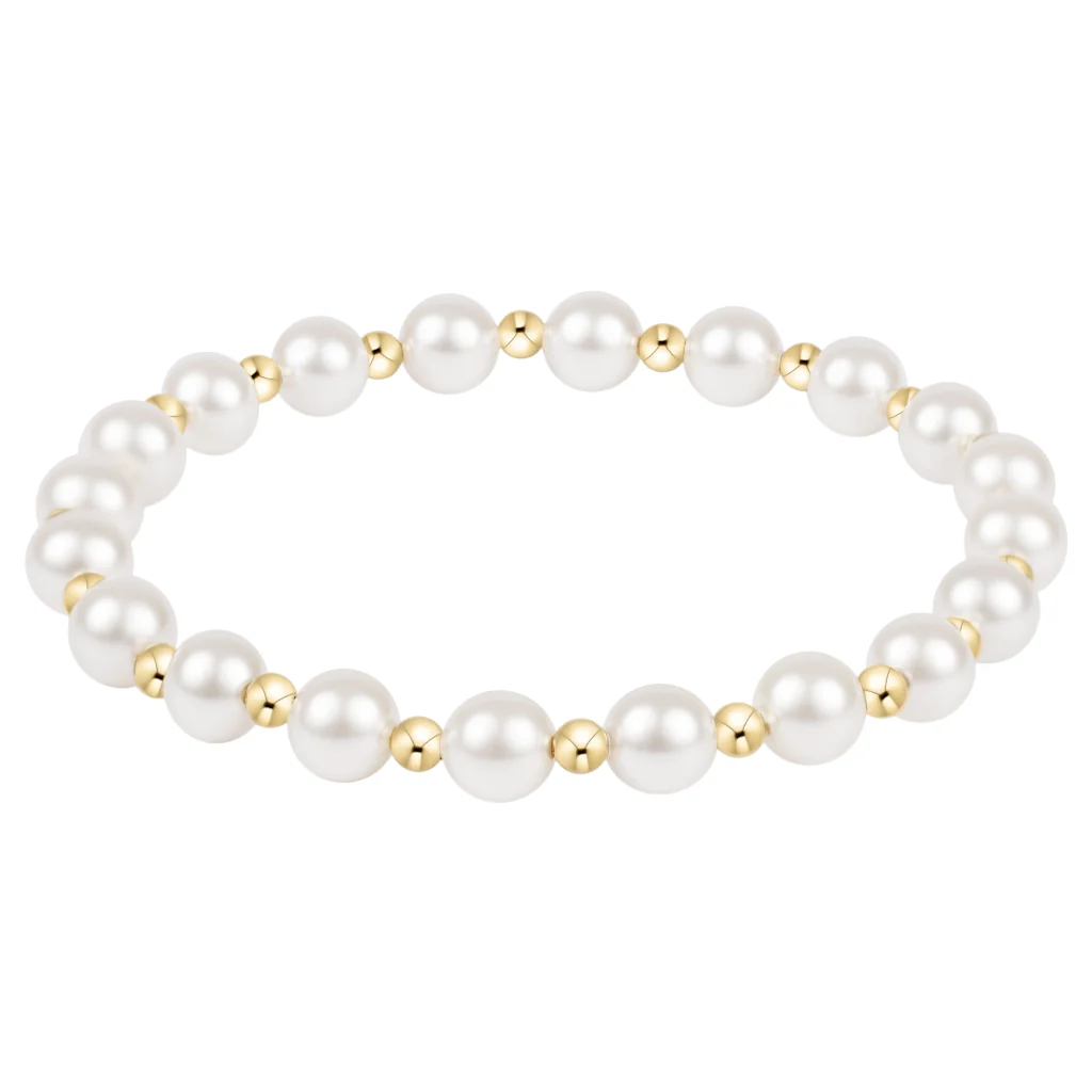 enewton design : Grateful Pearl 6mm Bracelet 6.25"
