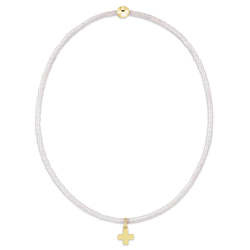 Enewton Design : Hope Classic Cross Bracelet 6.25" - Silky White