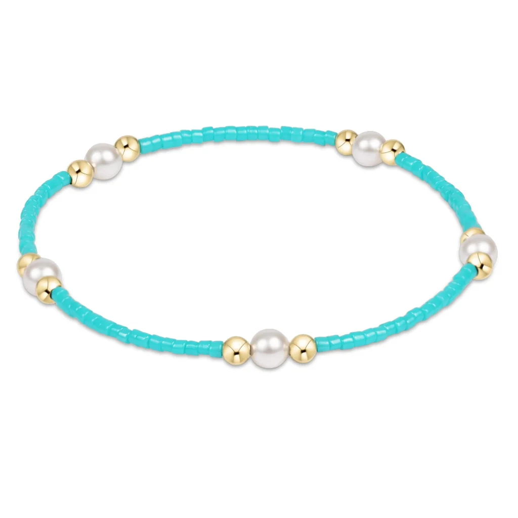 Enewton Design : Hope Purpose Pearl Bracelet - Turquoise