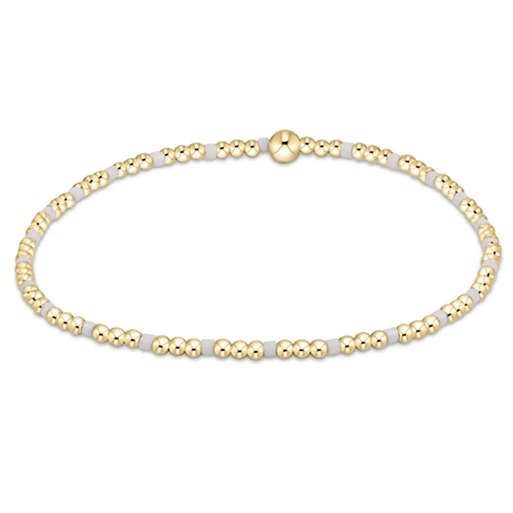 enewton design : Hope Sincerity Bracelet 6.25" - White
