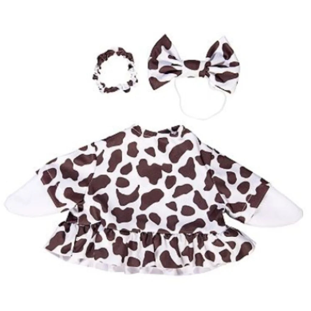 Evergreen : Giddy Goose Outfit, Cow Print - Image 3