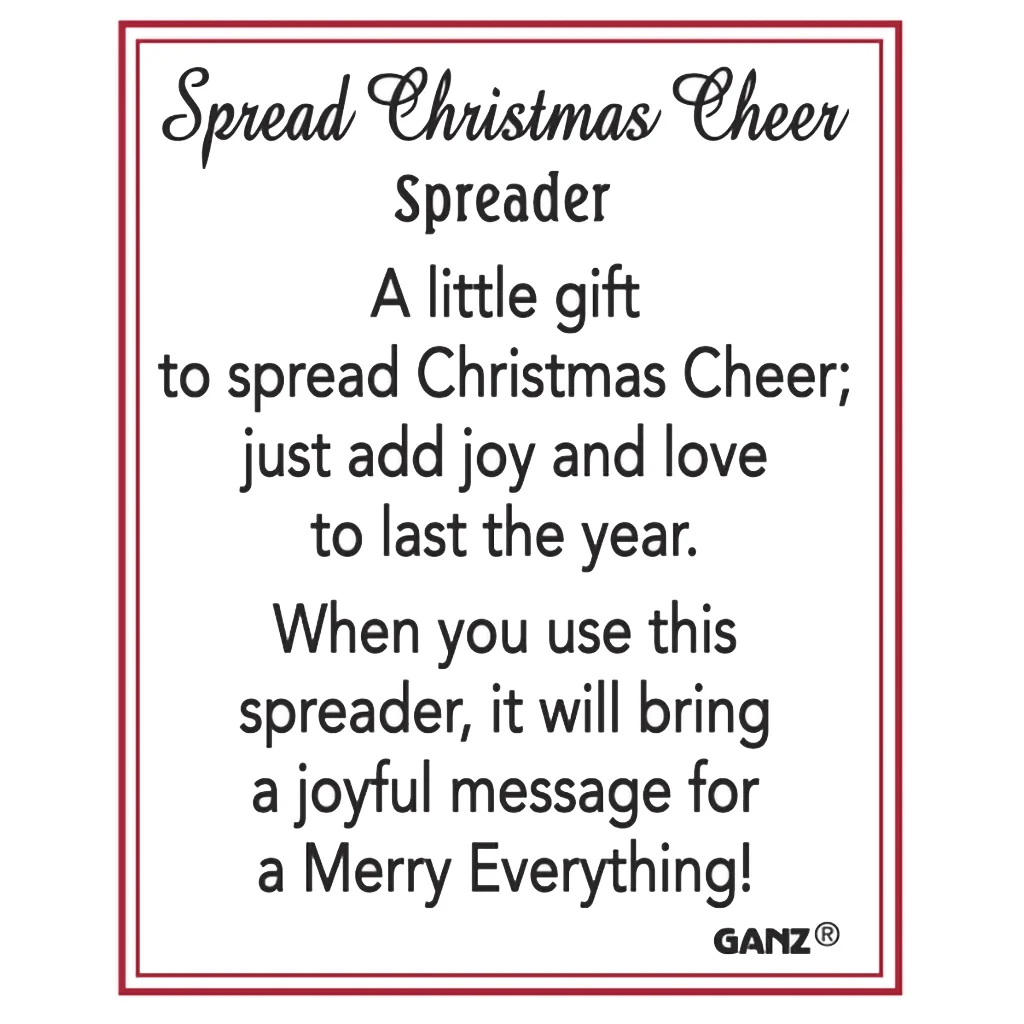 BAD INVENTORY Ganz : Holiday Cheer Spreaders - Image 2