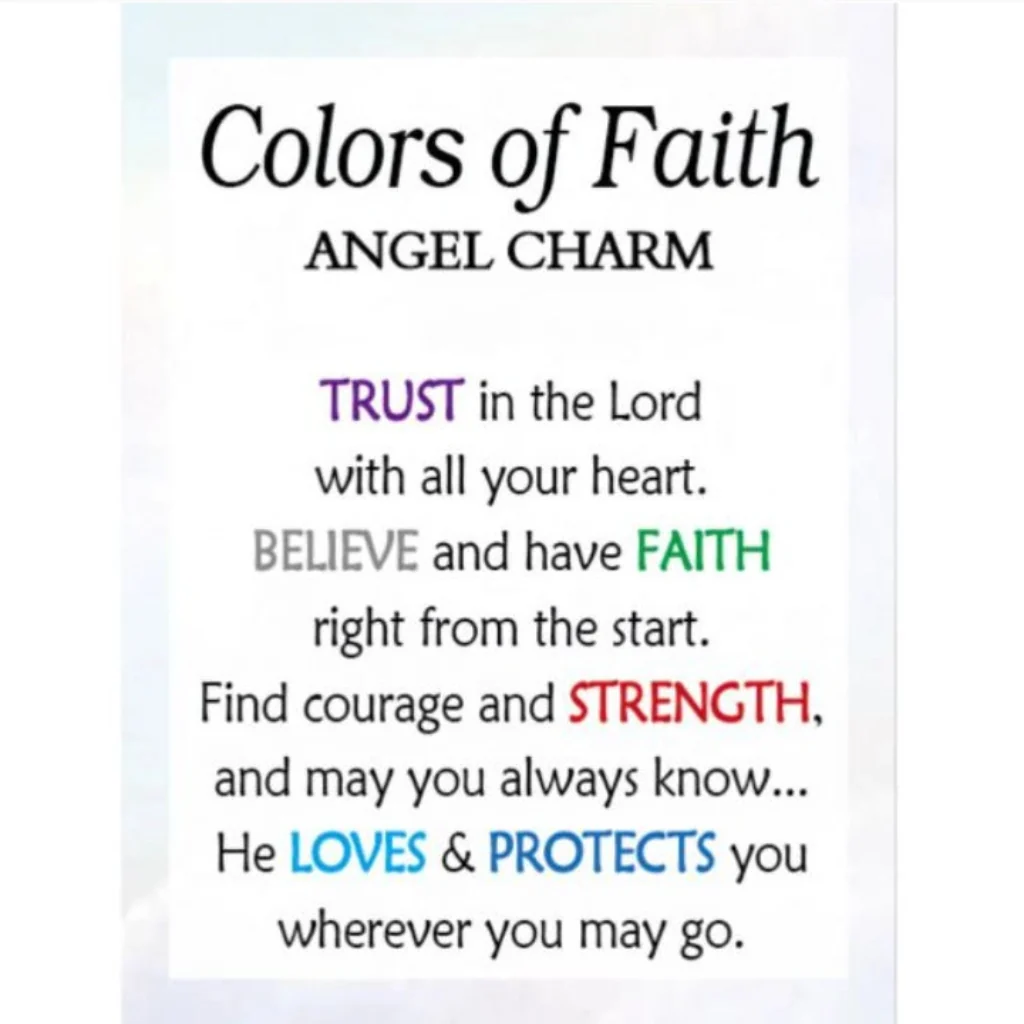 Ganz : Colors of Faith Charm - Dark Blue - Image 2