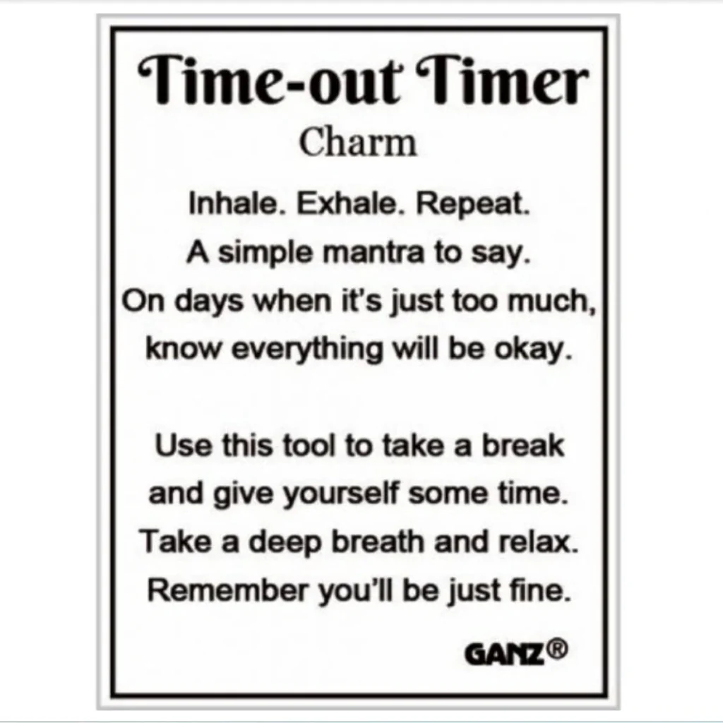 Ganz : Purple Time Out Timer Pocket Token - Image 3