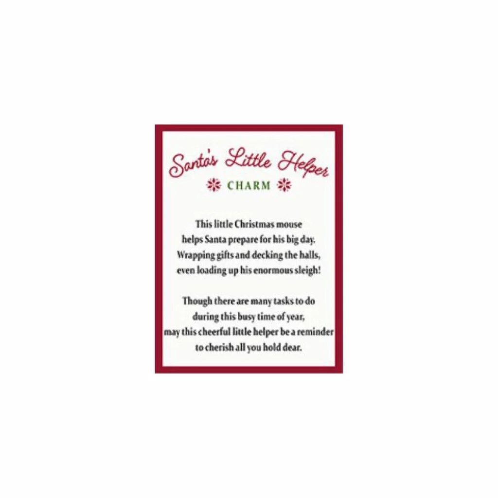 Ganz : Santas Helper Charm - Image 2