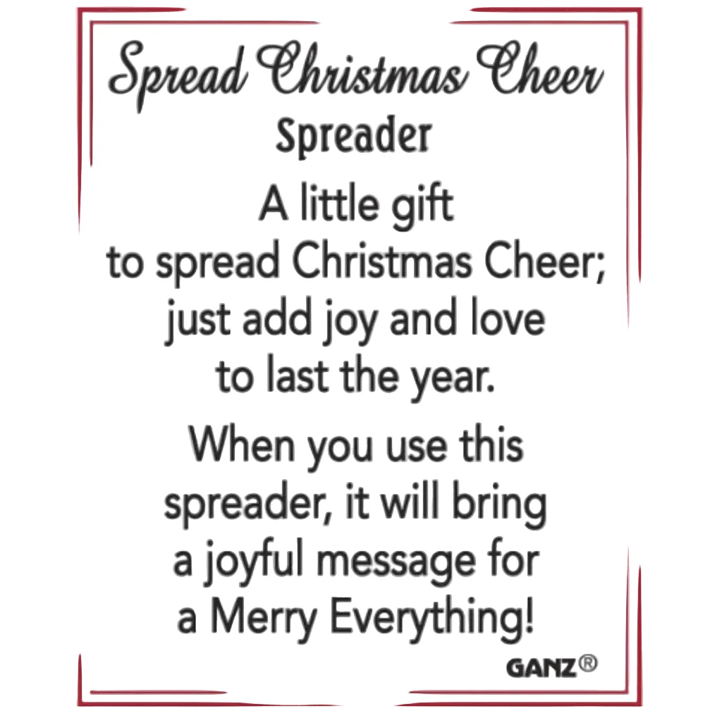 Ganz : Spread Christmas Cheer Spreader - Image 2