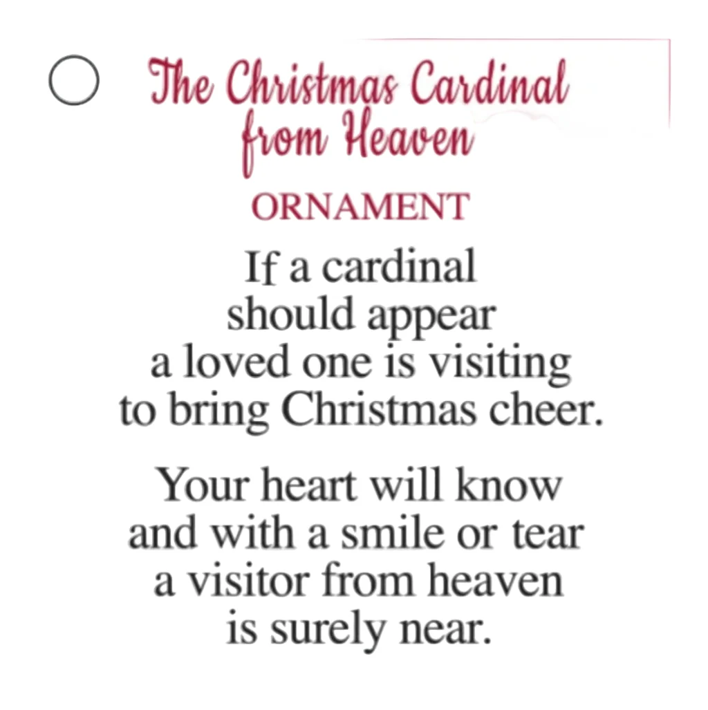 Ganz : The Christmas Cardinal from Heaven Charms - Image 2