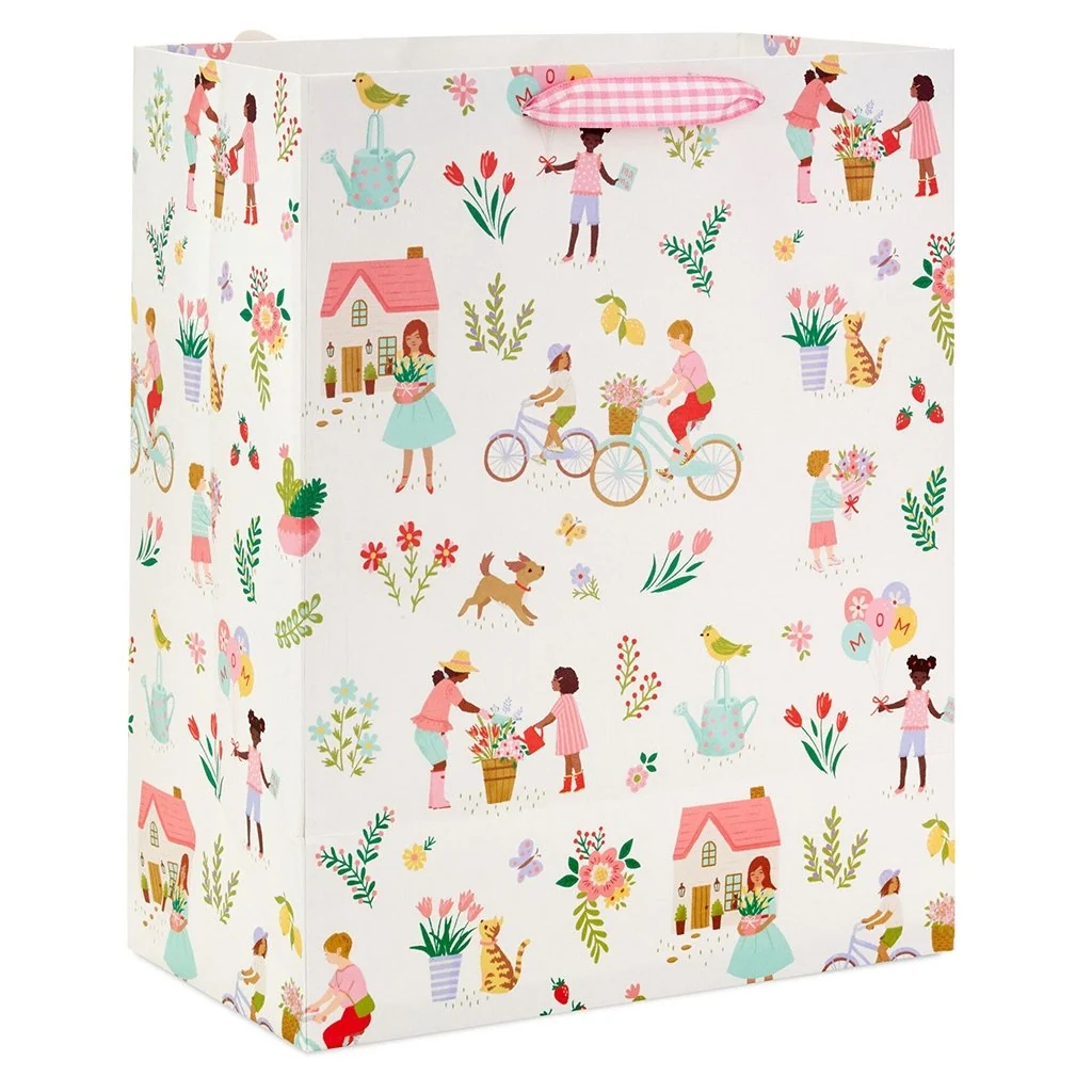 Hallmark : 13" Happy Moms Large Gift Bag - Image 6