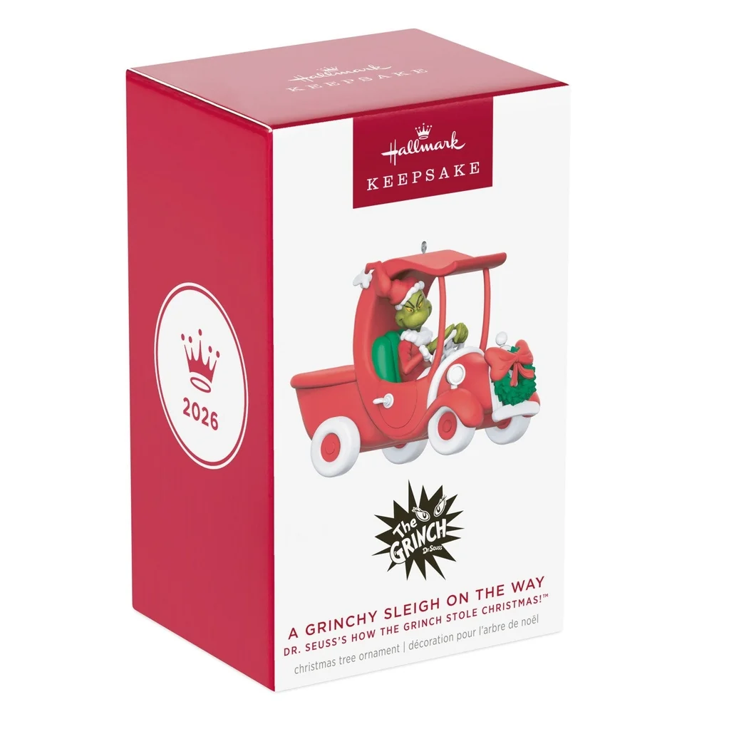 Hallmark : 2026 Keepsake A Grinchy Sleigh On The Way Dr. Seuss's How the Grinch Stole Christmas!™ (11) - Image 5