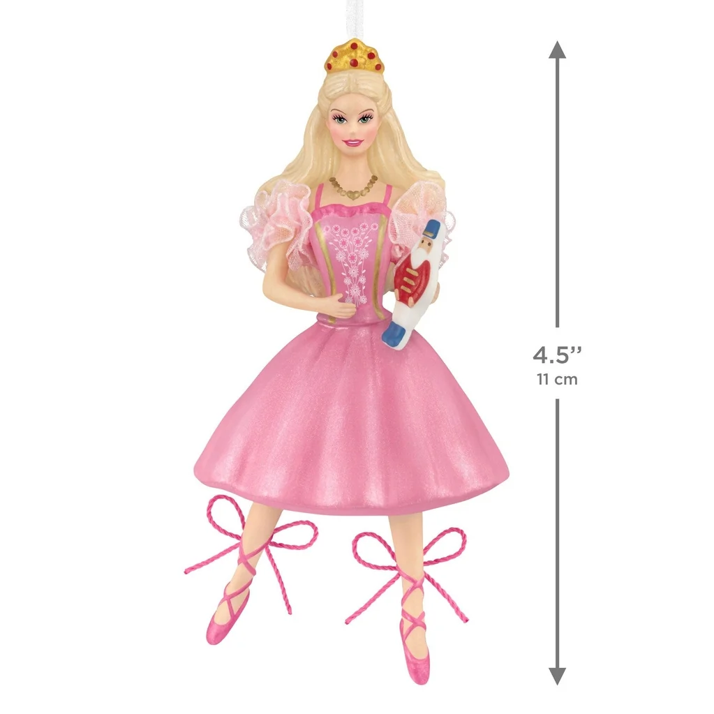 Hallmark : 2026 Keepsake Barbie in the Nutcracker™ 25th Anniversary Barbie™ Ornament (35) - Image 4