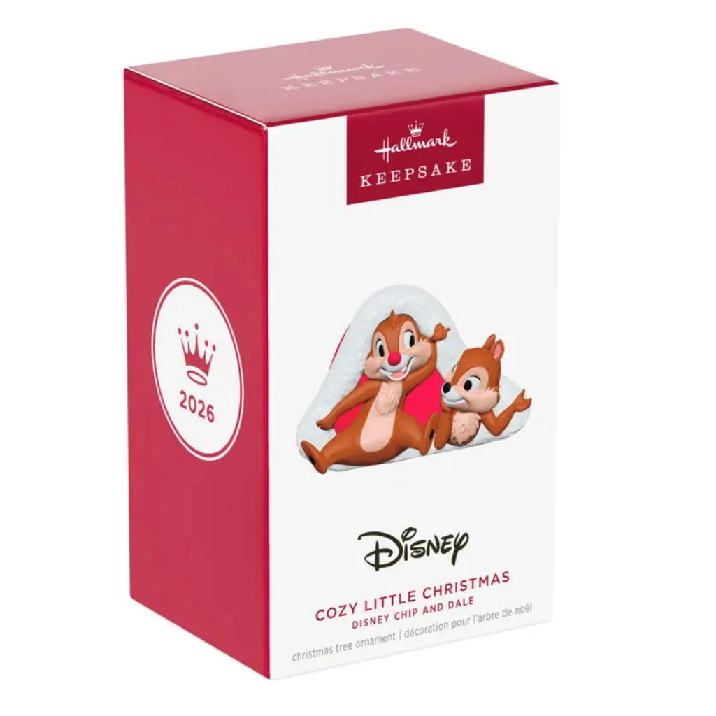 Hallmark : 2026 Keepsake Cozy Little Christmas Disney Chip and Dale (79) - Image 5