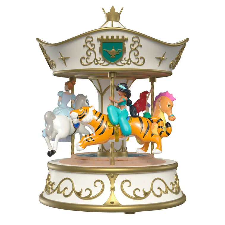 Hallmark : 2026 Keepsake Dreams Go Round Carousel Disney Princess (101) - Image 3