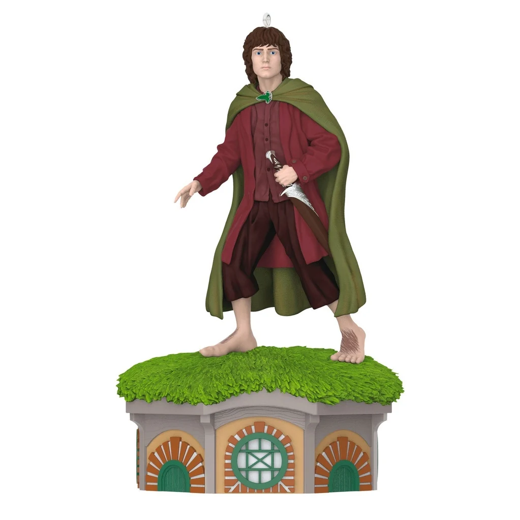 Hallmark : 2026 Keepsake Lord of the Rings: The Fellowship of the Ring™ Collection Frodo Baggins™ Ornament With Light and Sound (117) - Image 2