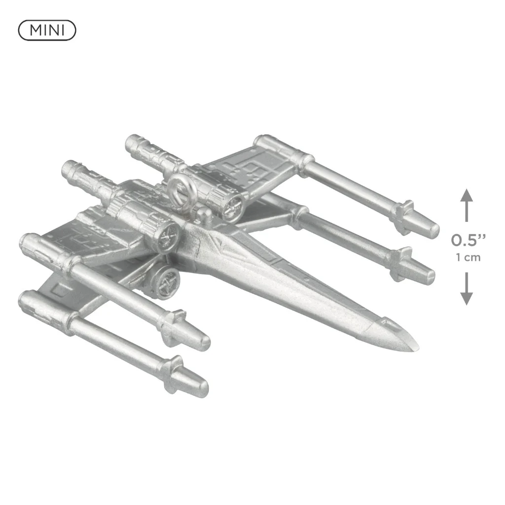 Hallmark : 2026 Keepsake Mini Star Wars™ X-Wing Starfighter™ Ornament, 0.5" (369) - Image 5