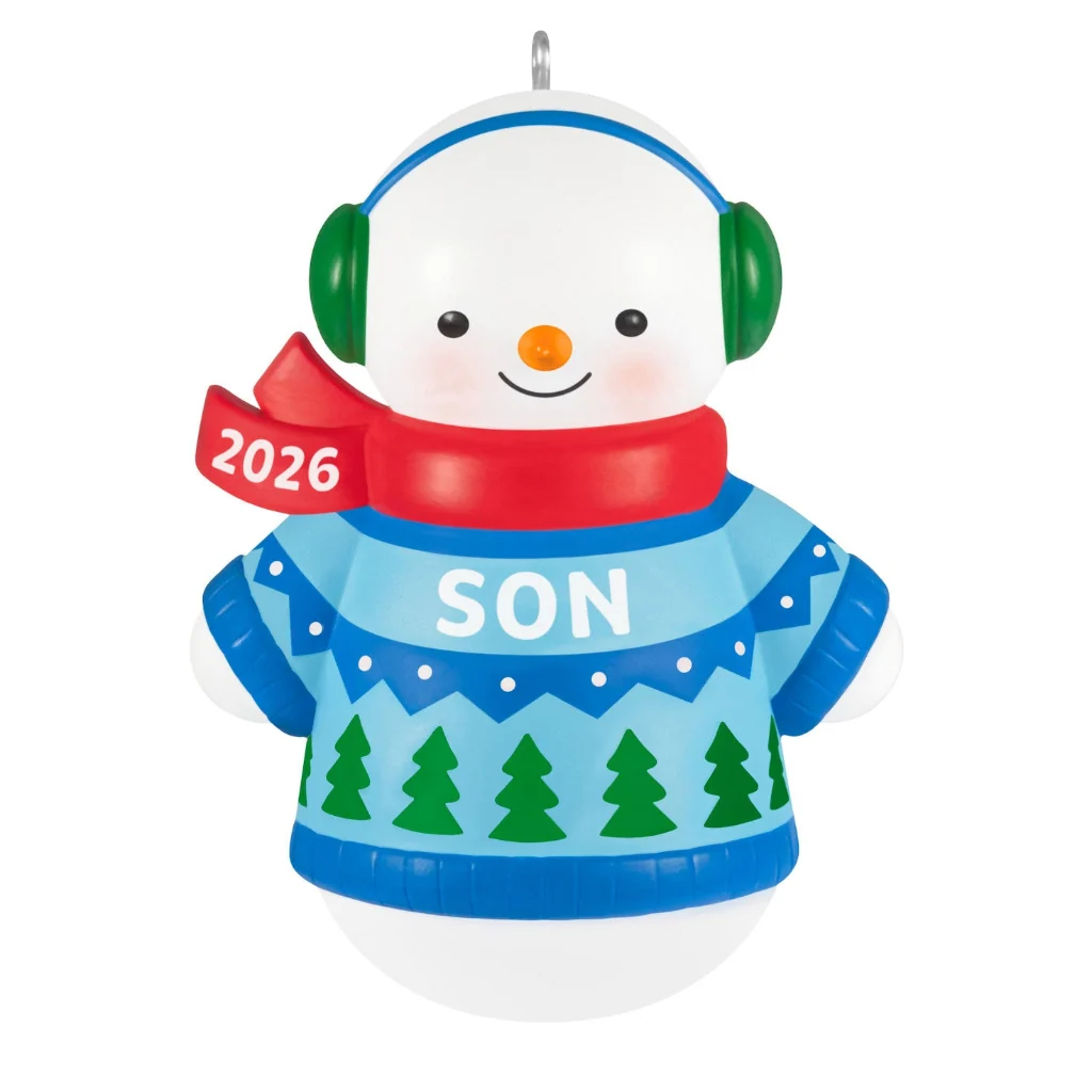 Hallmark : 2026 Keepsake Son Snowman 2026 Ornament (280) - Image 2