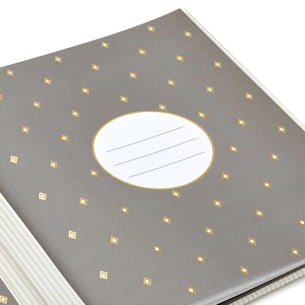 Hallmark : A Life Remembered Taupe Striped Refillable Photo Album - Image 2