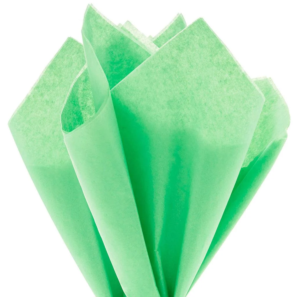 Hallmark : Apple Green Tissue Paper, 8 sheets - Image 2
