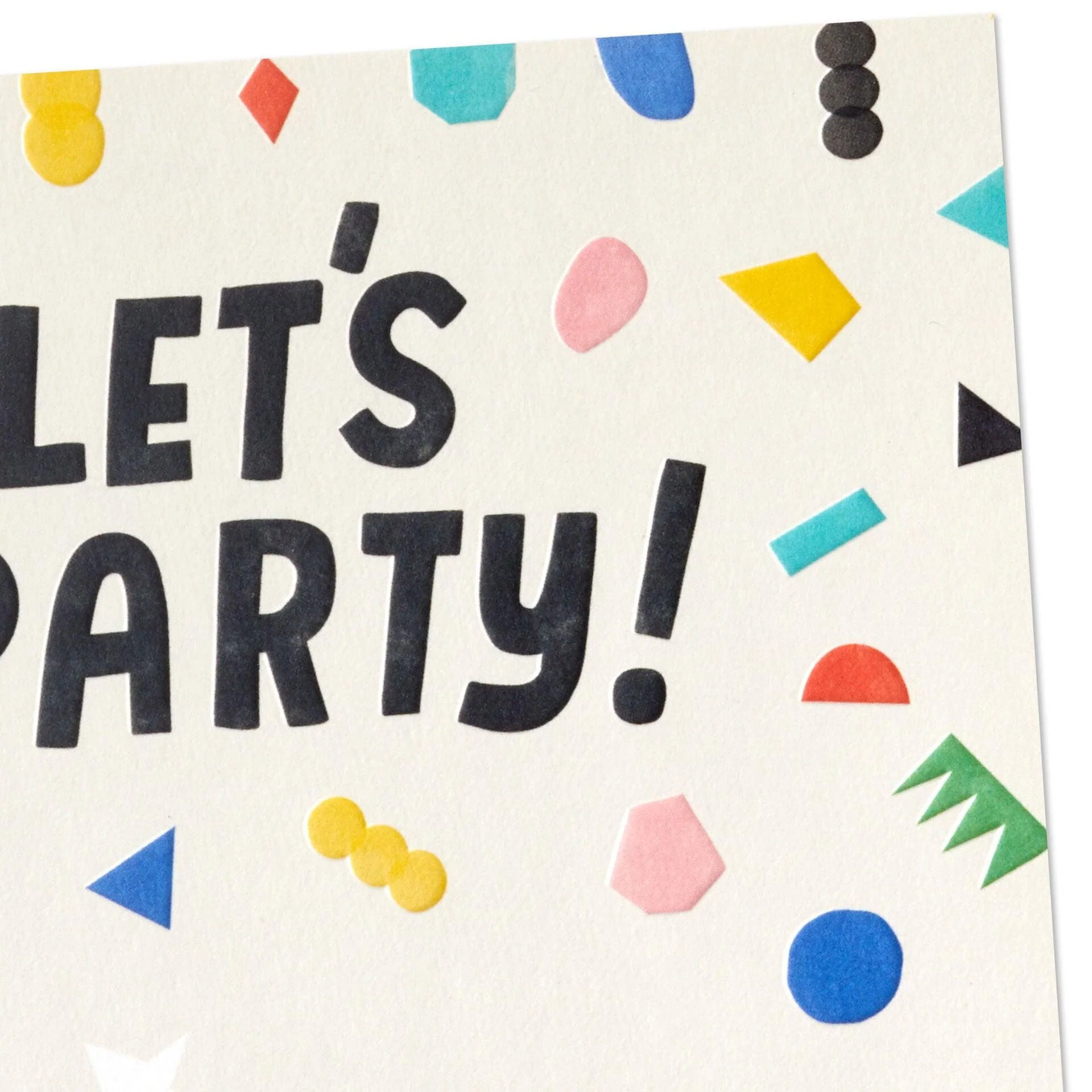 Hallmark : Colorful Confetti Party Invitations, Pack of 20 - Image 4