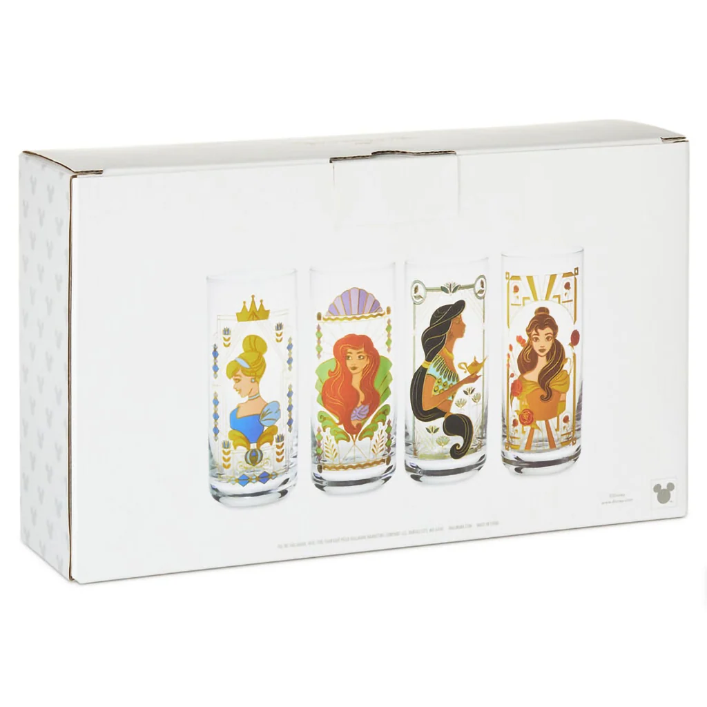 Hallmark : Disney Princess Drinking Glasses, Set of 4 - Image 4