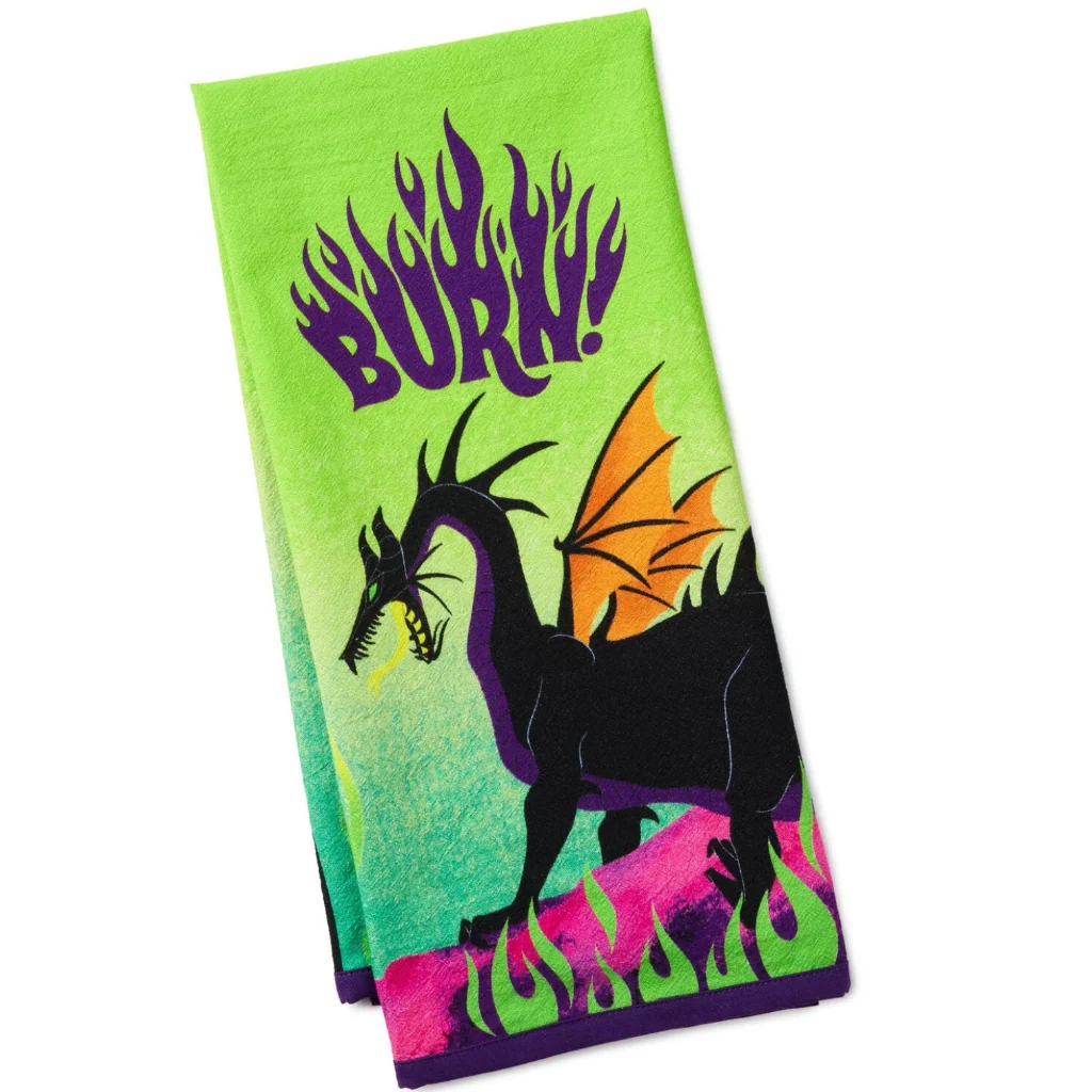 Hallmark : Disney Villains Maleficent Tea Towels, Set of 2