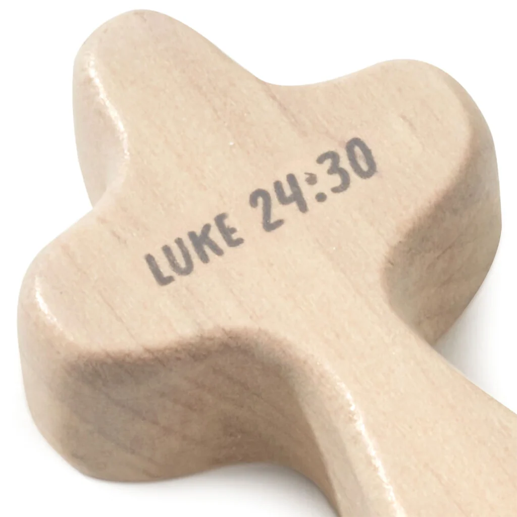 Hallmark : First Communion Mini Comfort Cross, 2.25" - Image 3