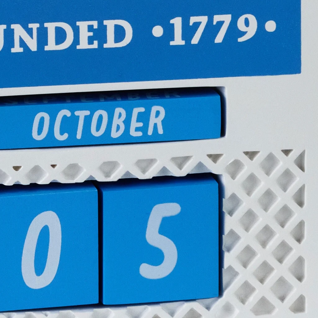 Hallmark : Gilmore Girls Stars Hollow Town Sign Perpetual Calendar - Image 2