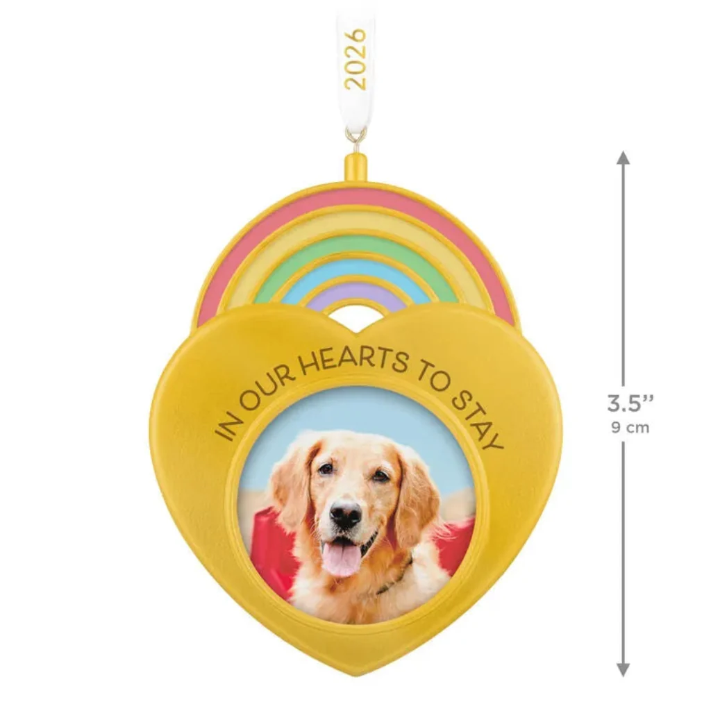 Hallmark : 2026 Keepsake In Our Hearts to Stay Photo Frame Ornament (158) - Image 4