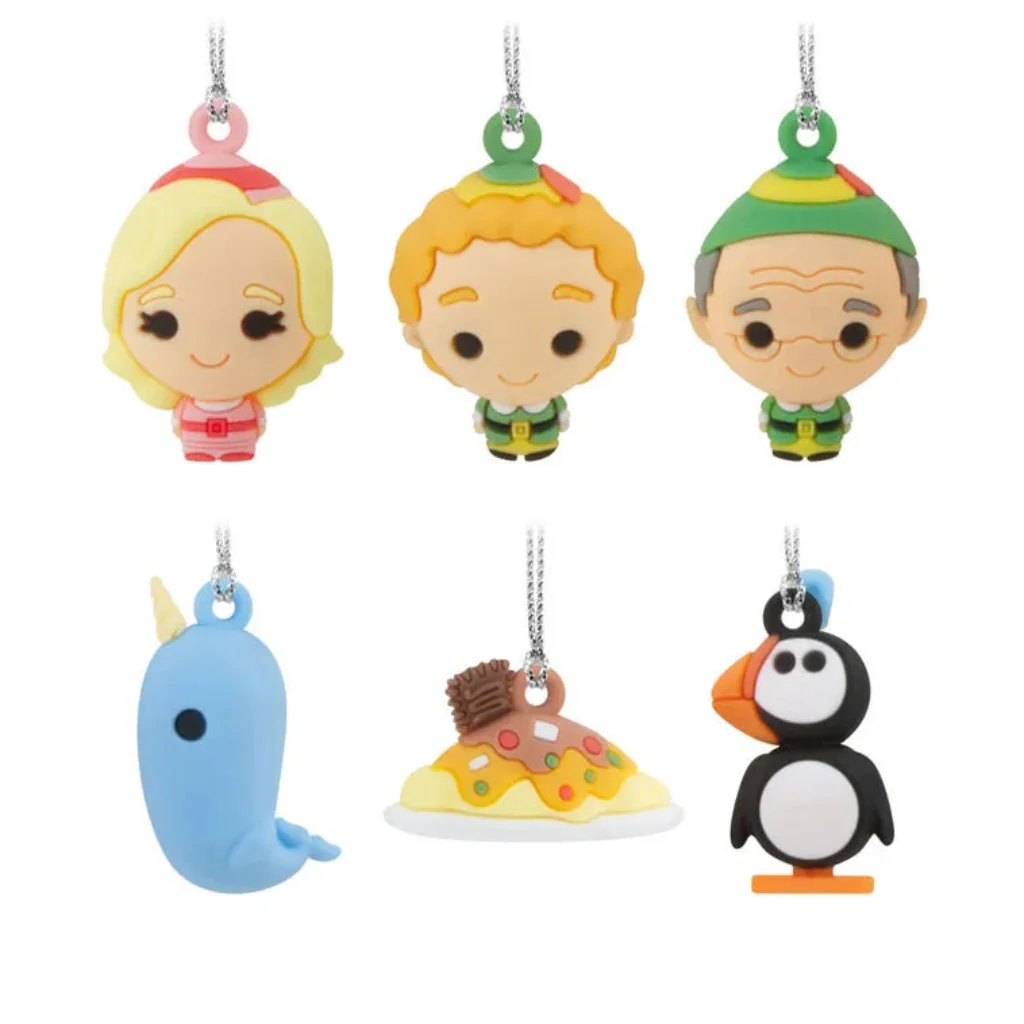 Hallmark : Mini Elf Ornaments, Set of 6 - Image 2