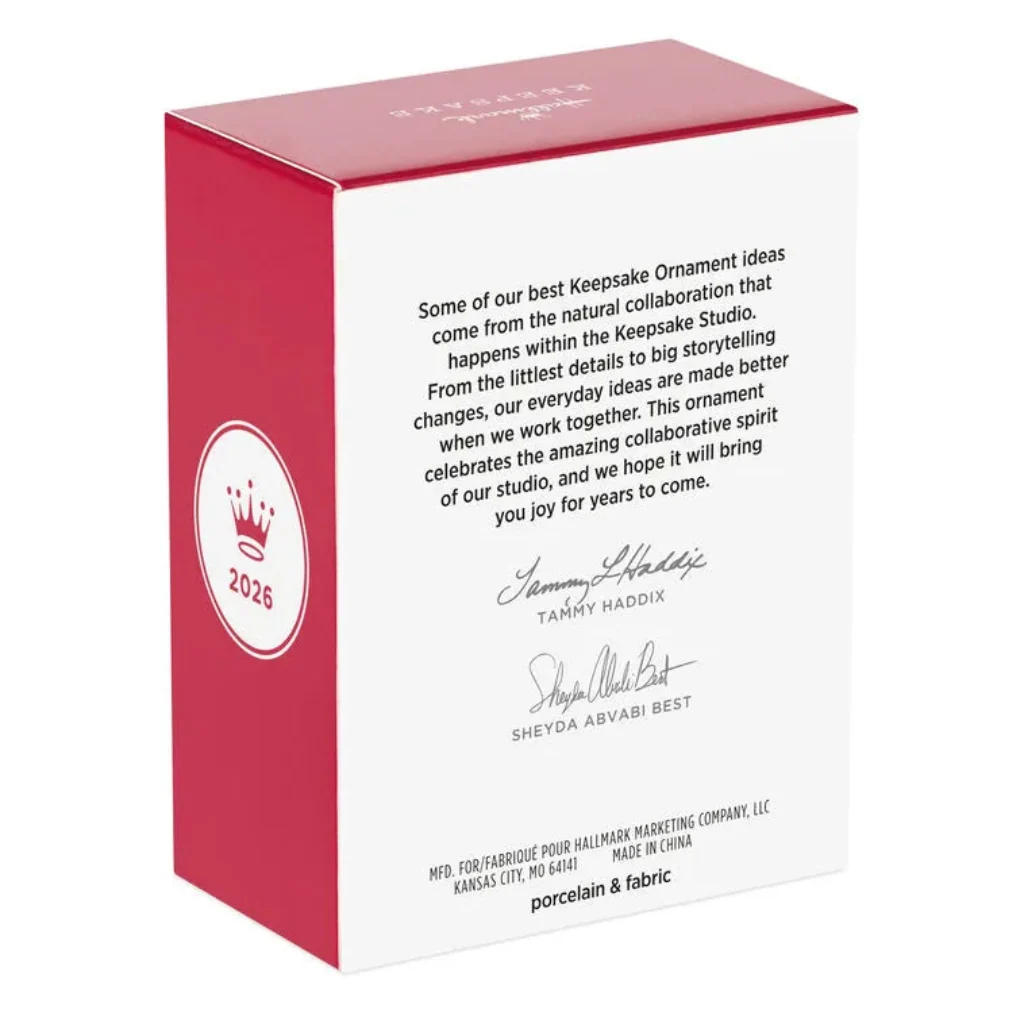 Hallmark : 2026 Keepsake Our Little Miracle Porcelain and Fabric Ornament (232) - Image 6