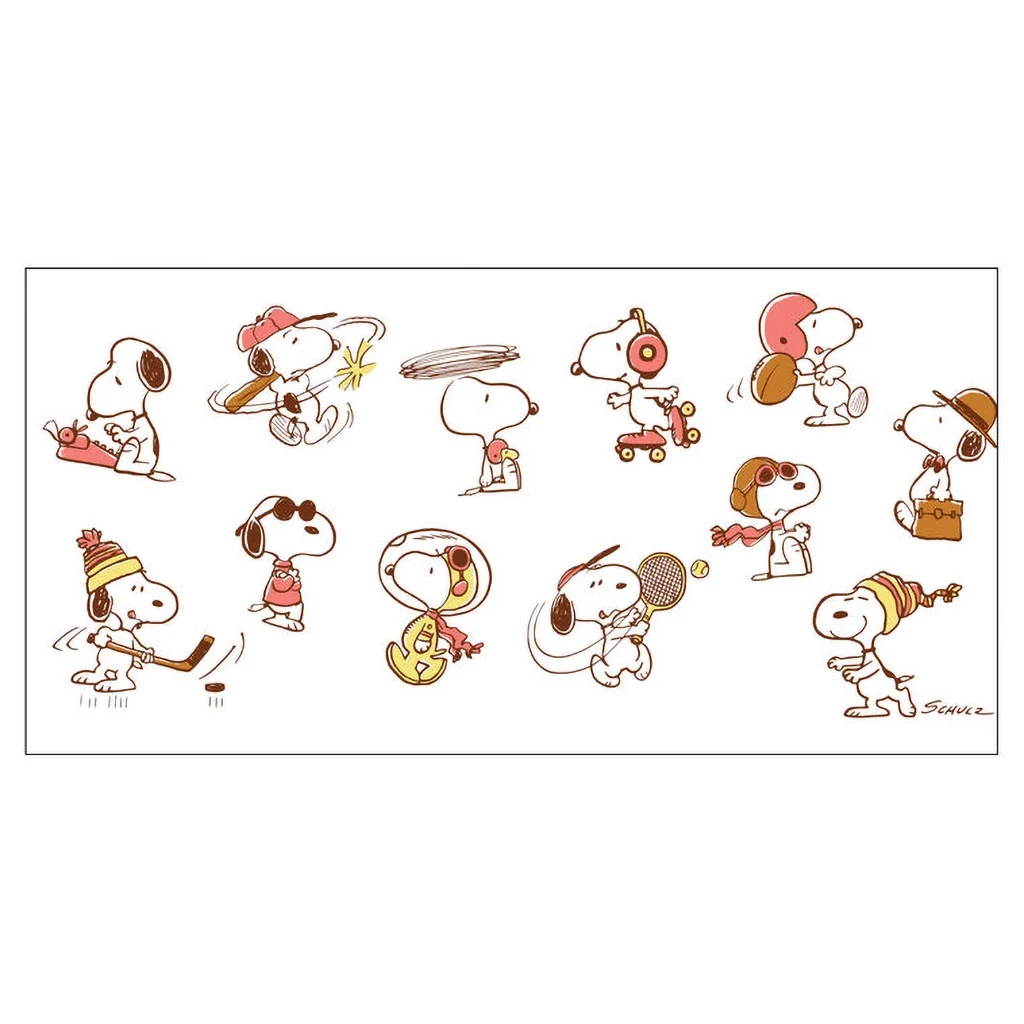 Hallmark : Peanuts® Snoopy Personas Collectible Drinking Glass, 13.5 oz. - Image 2