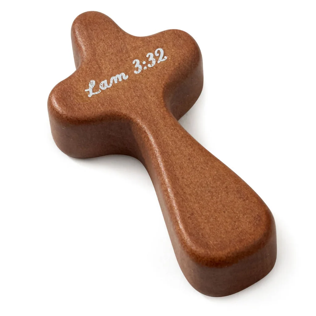 Hallmark : Remembrance Dove Mini Comfort Cross, 2.25" - Image 2