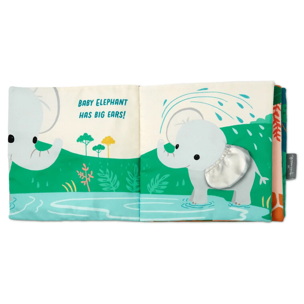Hallmark : Safari Friends Touch-and-Feel Fabric Book for Kids - Image 2